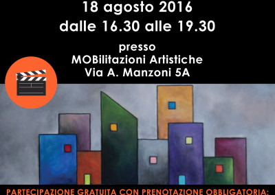 Locandina Workshop introduzione al cinema